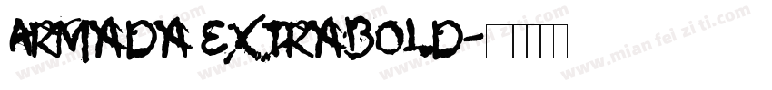 Armada Extrabold字体转换